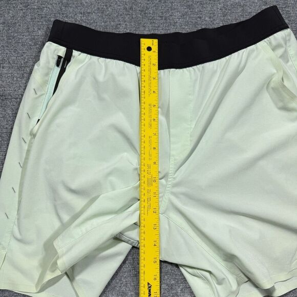 Ten Thousand Interval Shorts Mens XL Green Lined Running Gym Athletic 7" - Picture 5 of 11